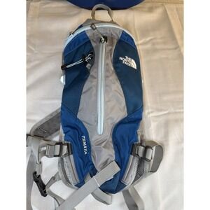 NORTH FACE "TENAYA" Teal/Gray Hydration Pack Hiking Frameless No Bladder